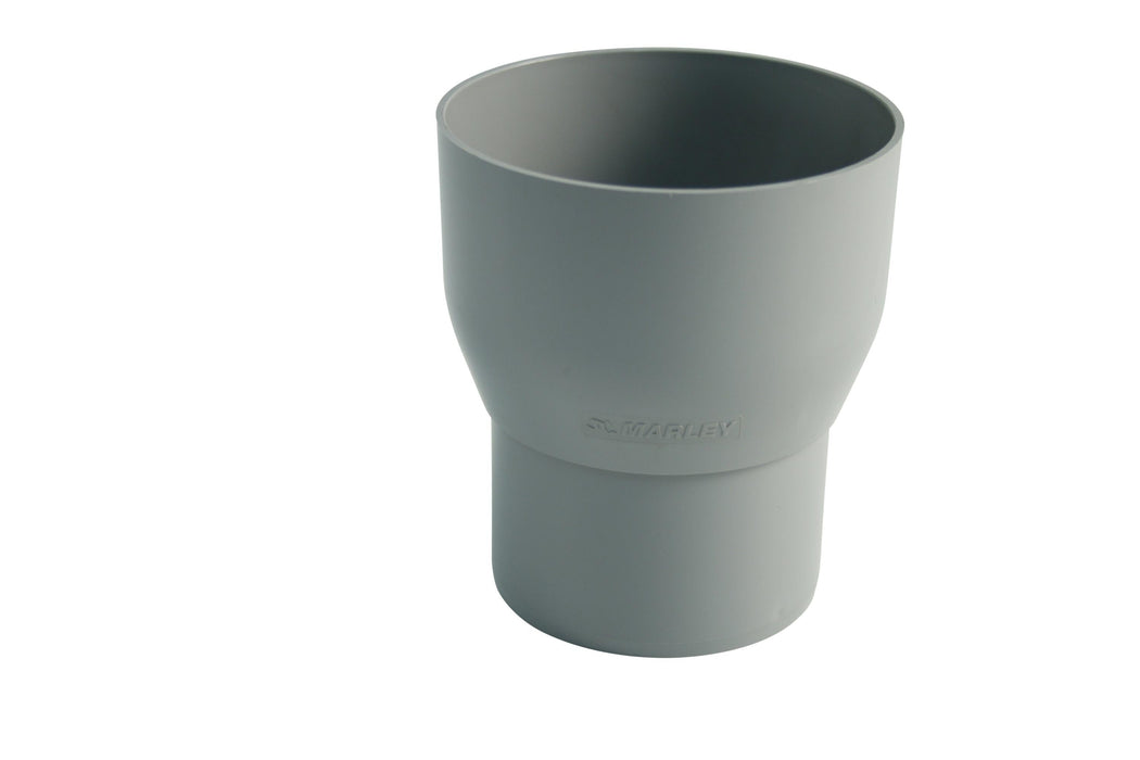 marley-reduzierst-ck-87-mm-auf-dn-75-f-r-metall-auf-kunststoffregenrohr image 1