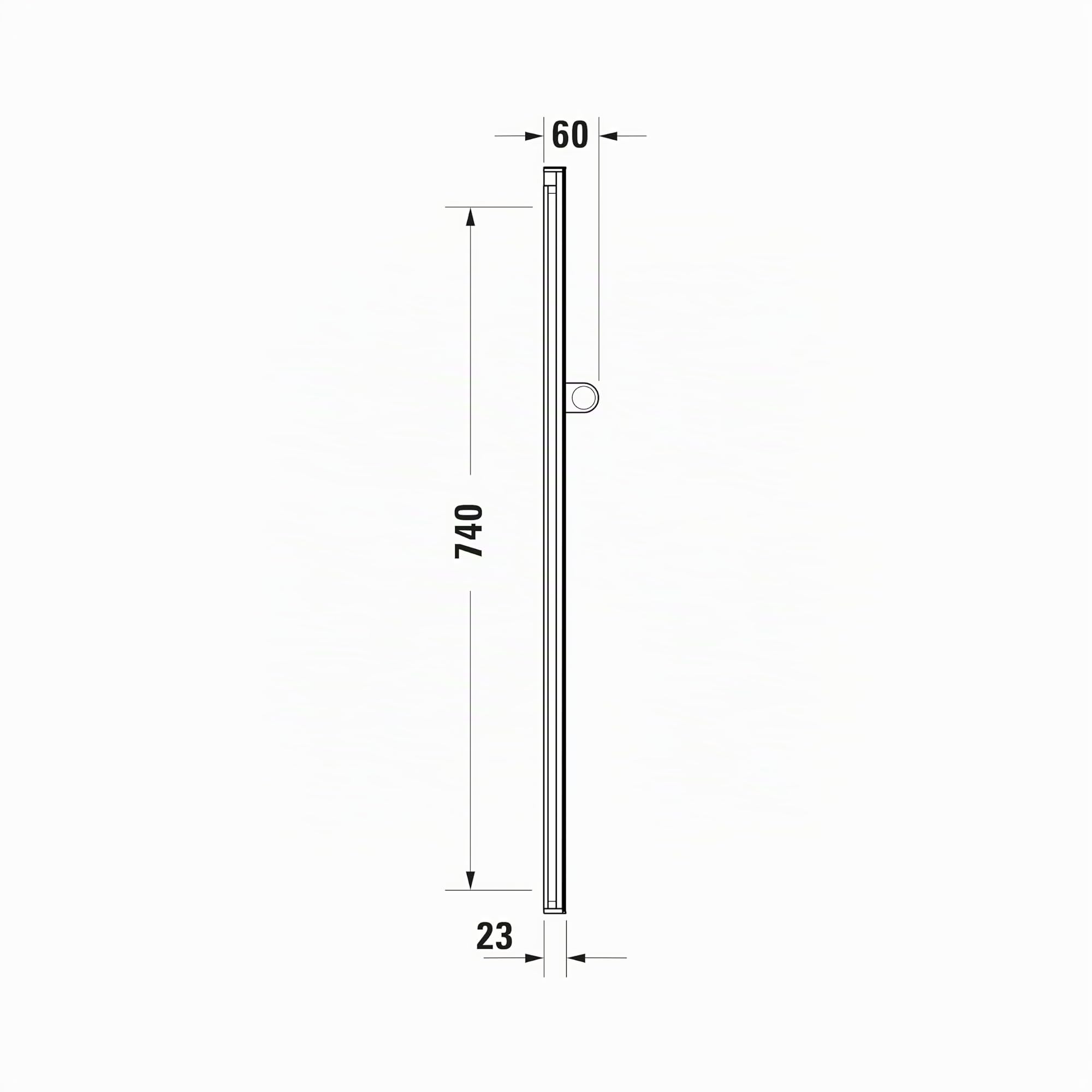duravit-universal-duschstange-810-mm-h-henverstellbar-chrom image 7