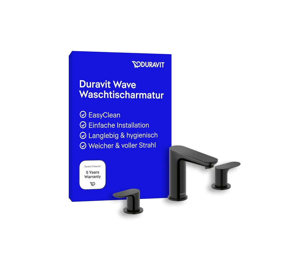 duravit-wave-3-loch-waschtischarmatur-auslauf-108-mm-schwarz-matt image 1