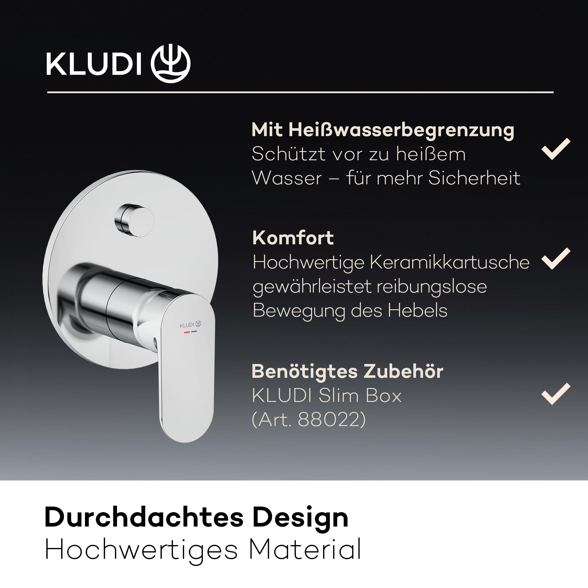 kludi-x1-unterputz-duscharmatur-2-verbraucher-chrom image 6