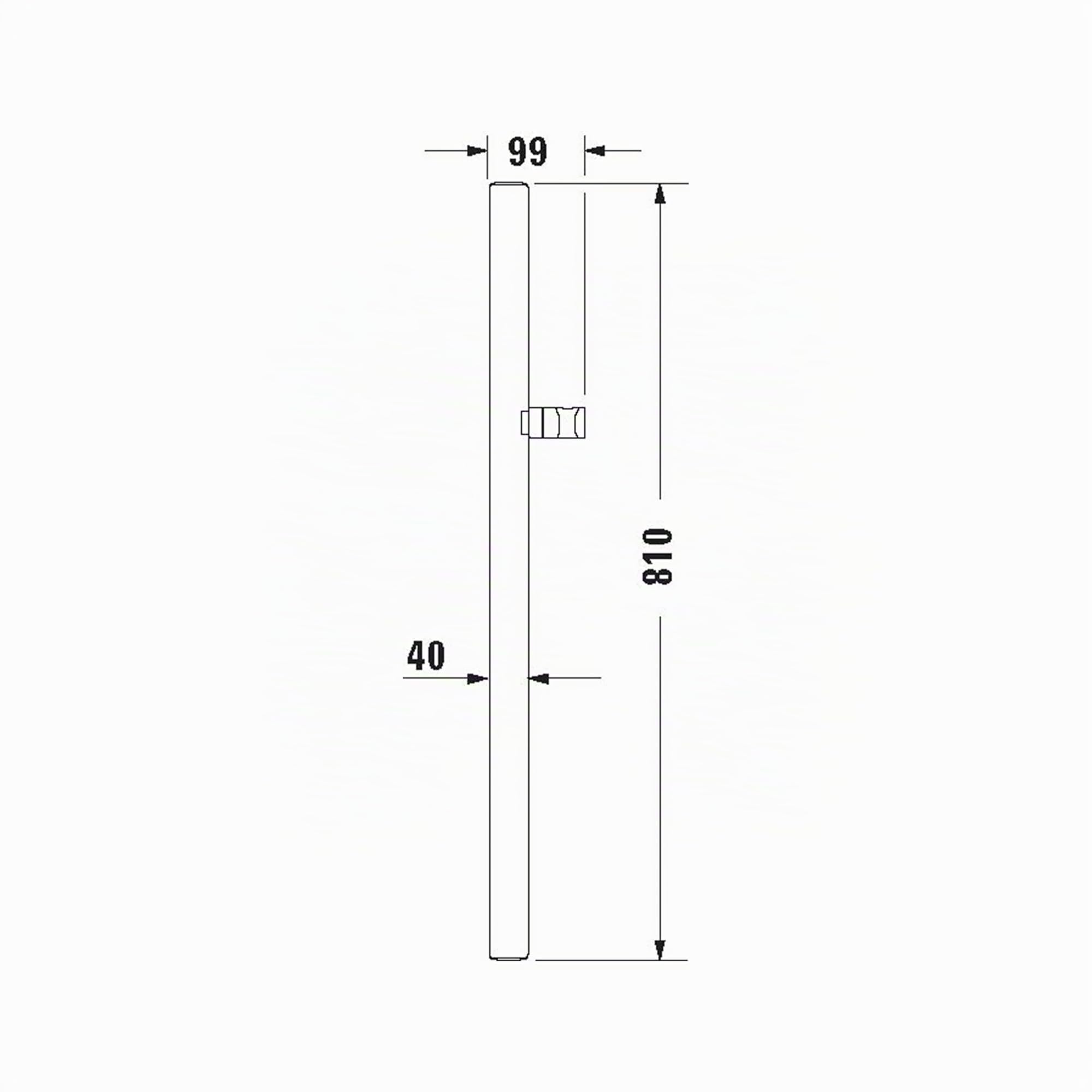 duravit-universal-duschstange-810-mm-h-henverstellbar-chrom image 6