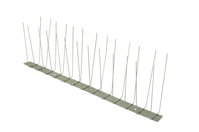 marley-edelstahl-taubenschutz-v2a-spikes-2-reihig-333-x-65-mm image 1