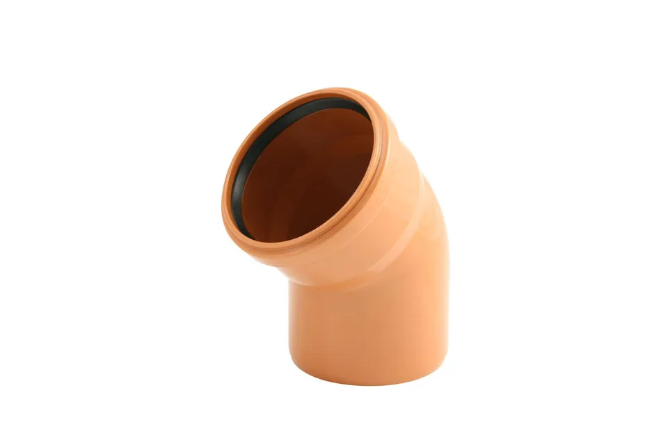 marley-kgb-bogen-45-kg-abwasserbogen-dn-110-125-160-mit-muffe image 1