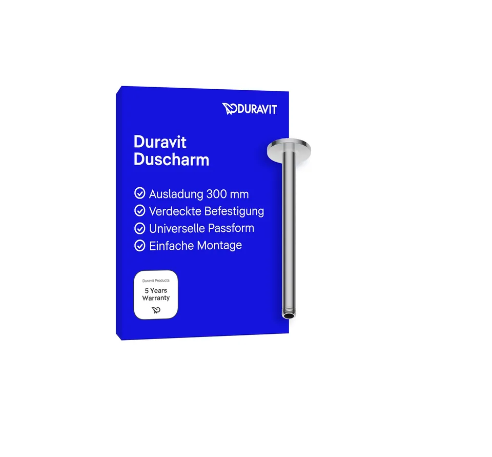 duravit-universal-duscharm-300-mm-deckenbefestigung-rund-chrom image 1