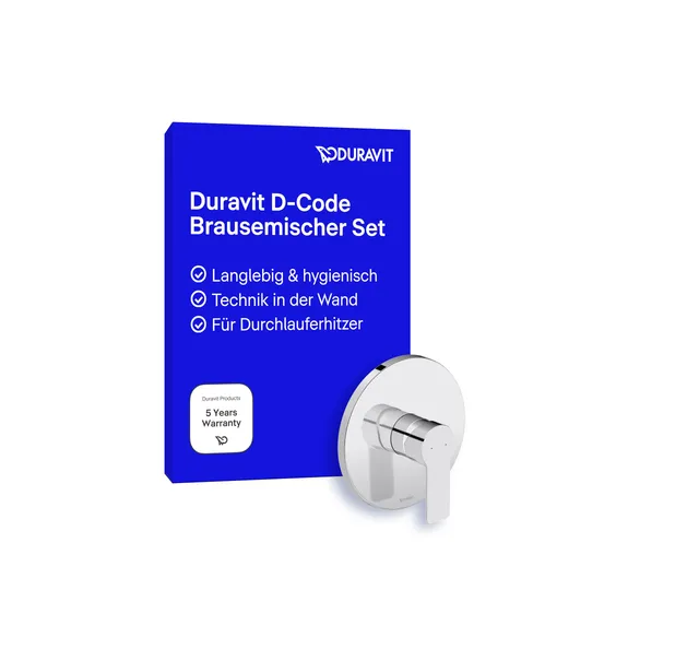 duravit-d-code-duscharmatur-unterputz-f-r-1-verbraucher-chrom image 1