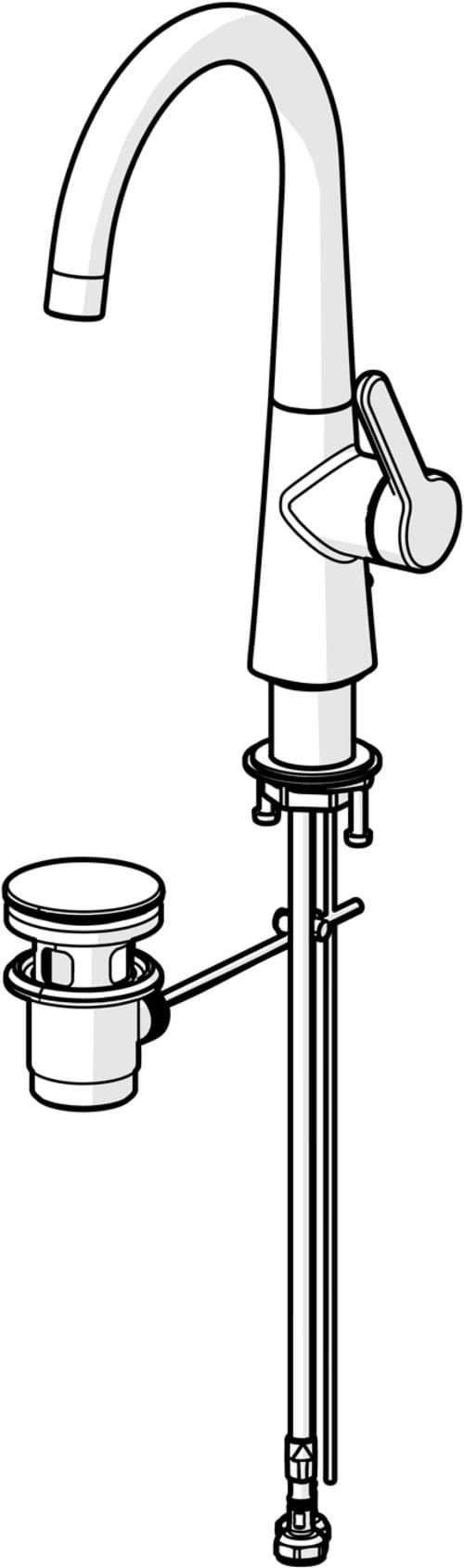 hansa-hansadesigno-style-waschtisch-einhebelmischer-167mm-chrom image 6