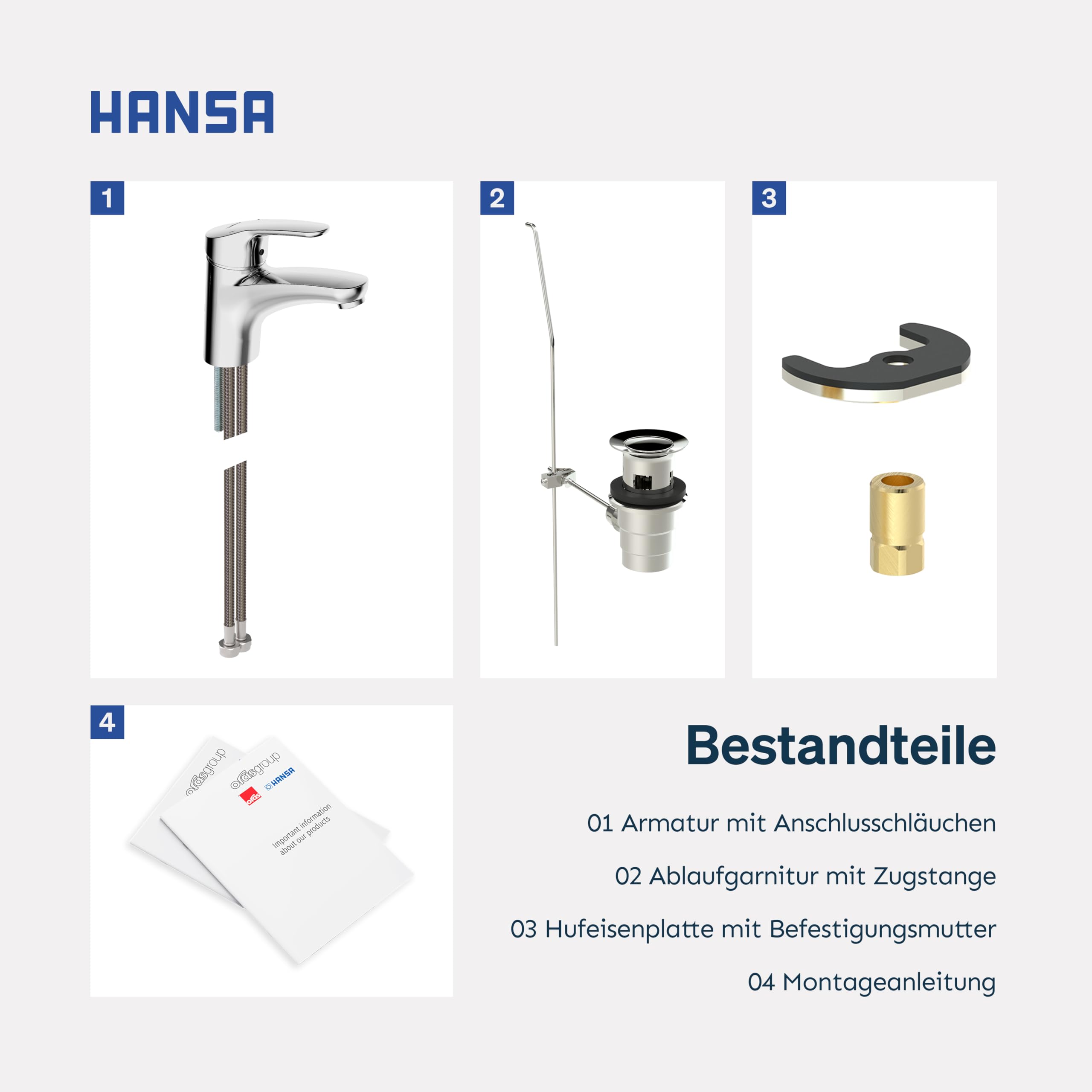 hansa-mix-waschtischarmatur-mit-wasserbremse-und-ablaufgarnitur-chrom image 8