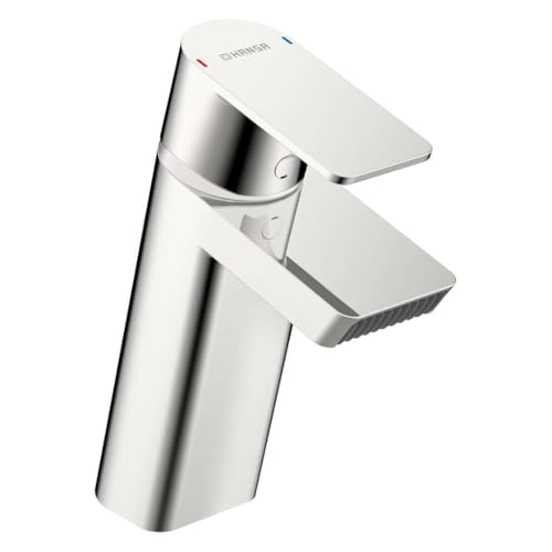 hansa-hansastela-waschtisch-einhebelmischer-113-mm-ausladung-fester-auslauf-lami image 5