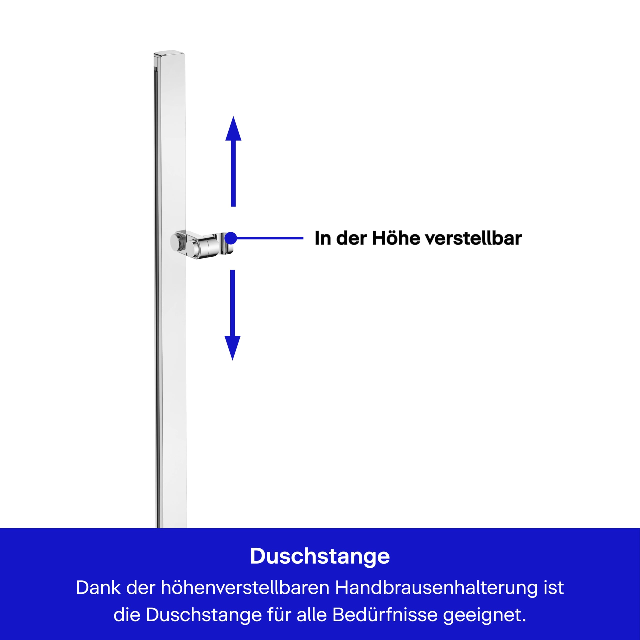 duravit-universal-duschstange-810-mm-h-henverstellbar-chrom image 2