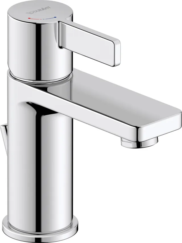 duravit-d-neo-waschtischarmatur-gr-e-s-chrom-auslaufh-he-87-mm-mit-zugstangen-ab image 1