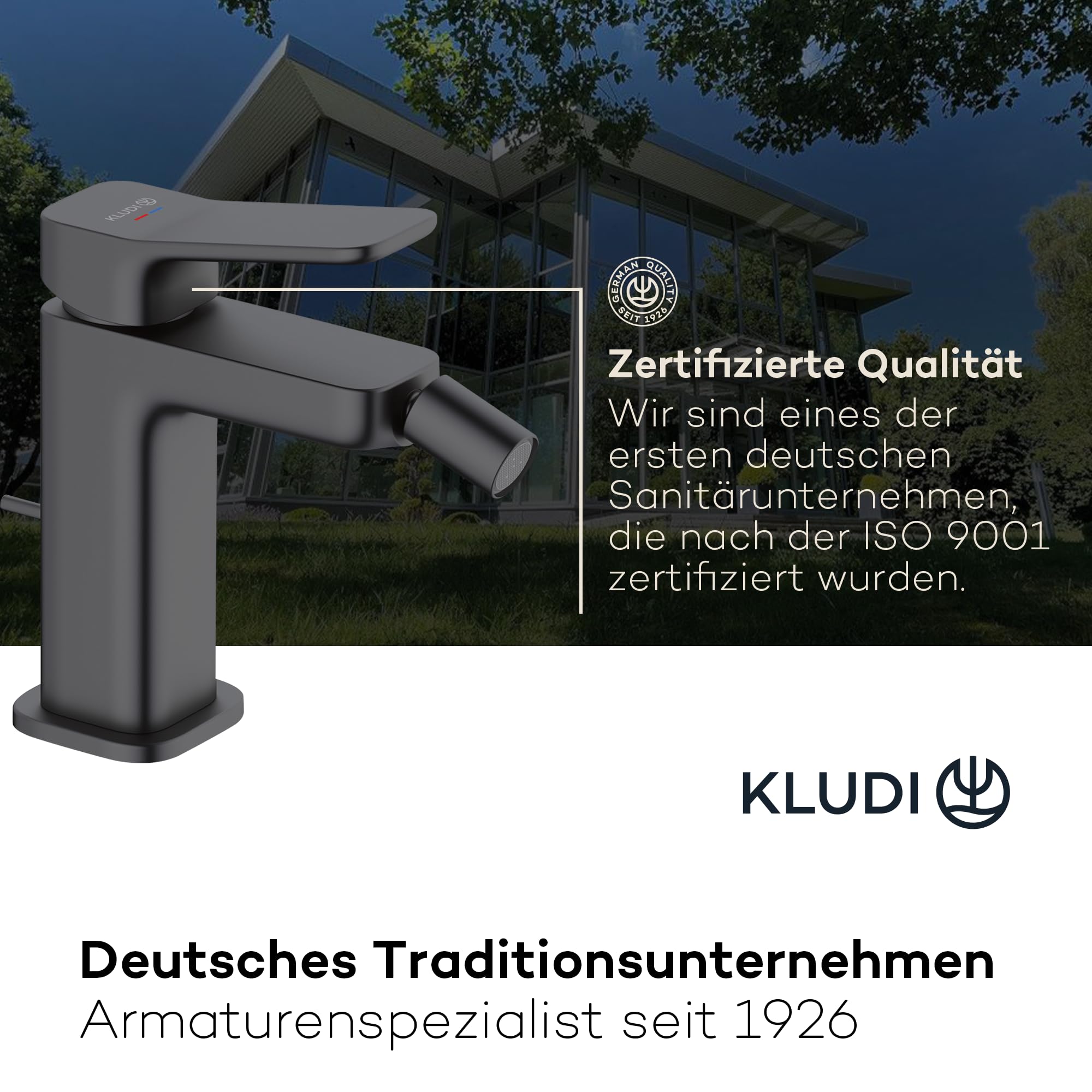 kludi-x3-einhebel-bidetarmatur-mit-zugstangen-ablaufgarnitur-100-mm-schwarz-matt image 7