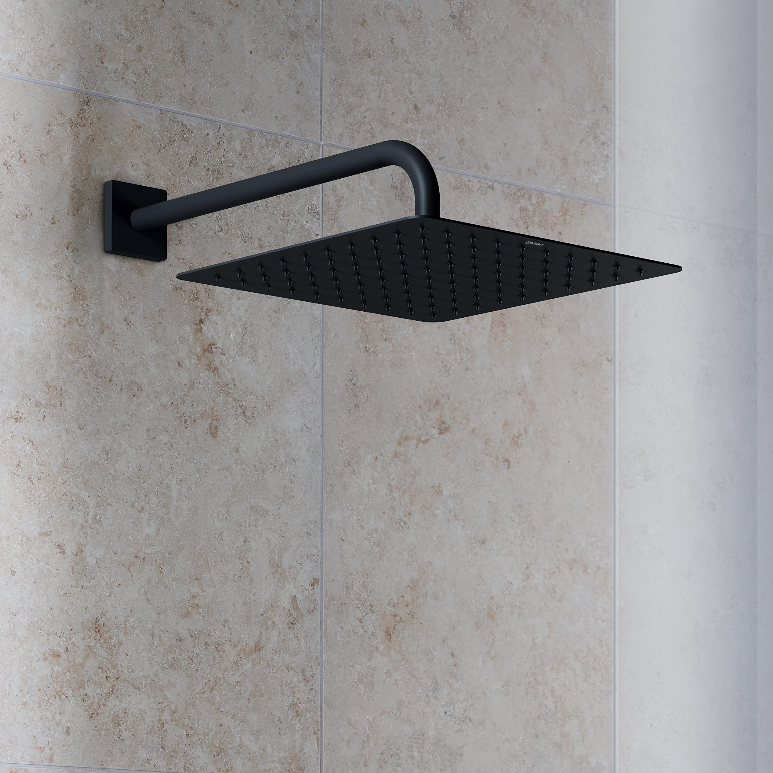duravit-universal-kopfbrause-edelstahl-eckig-300-mm-rain-schwarz-matt-verstellba image 2