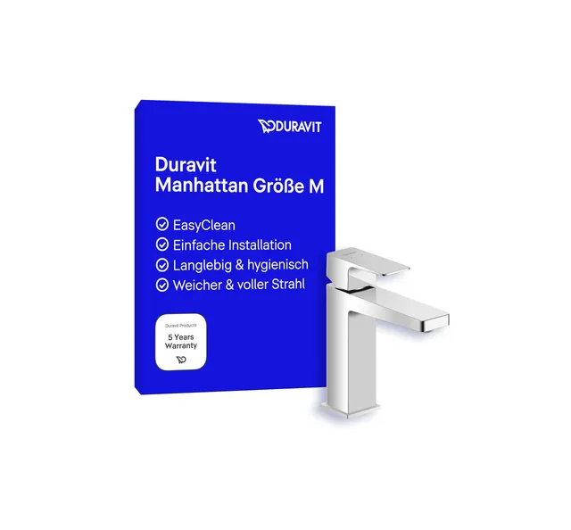 duravit-manhattan-waschtischarmatur-gr-e-m-auslauf-116-mm-ohne-ablaufgarnitur-ch image 1