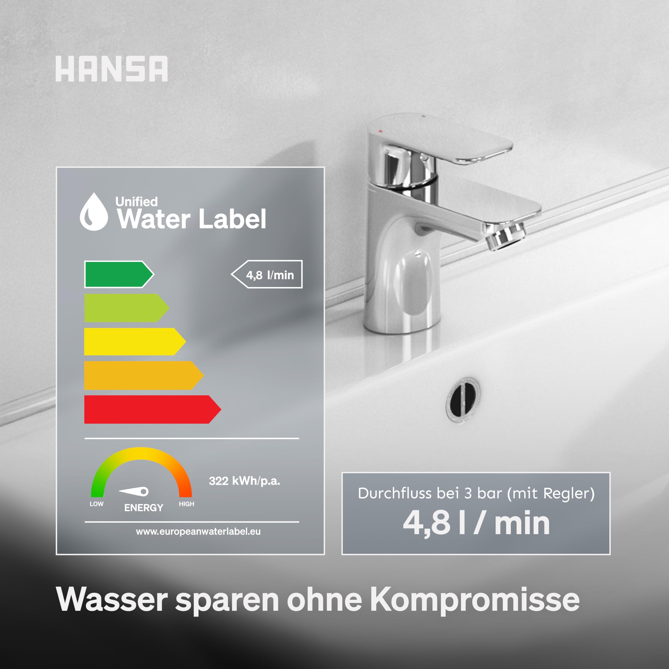 hansa-basic-waschtischarmatur-einhebelmischer-mit-ablaufgarnitur-mit-zugstange-c image 5