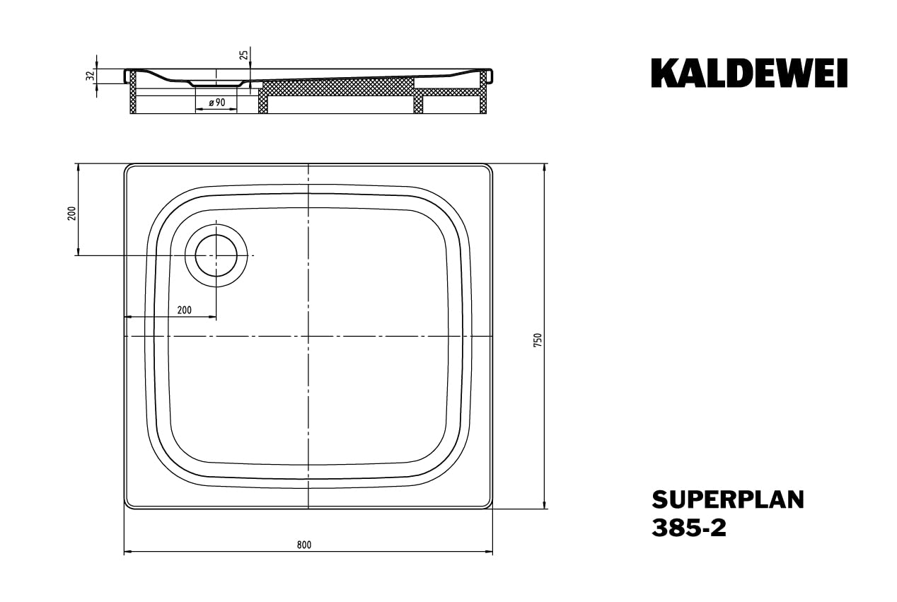 kaldewei-superplan-385-2-duschwanne-75x80x2-5-cm-mit-wannentr-ger-pergamon image 2