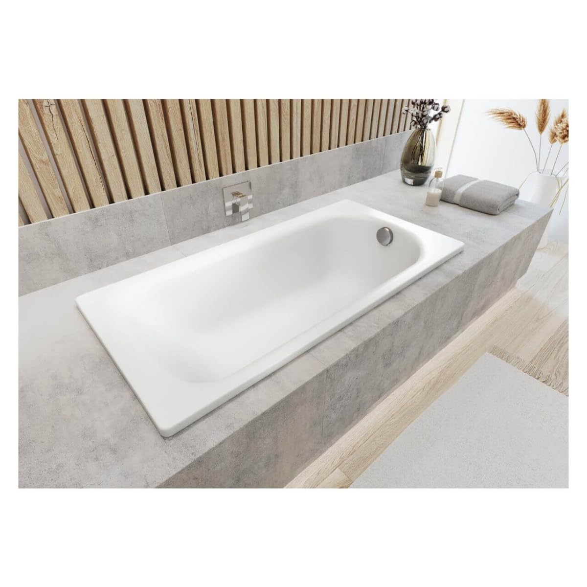 kaldewei-saniform-plus-373-1-stahl-badewanne-170x75-cm-wei image 4