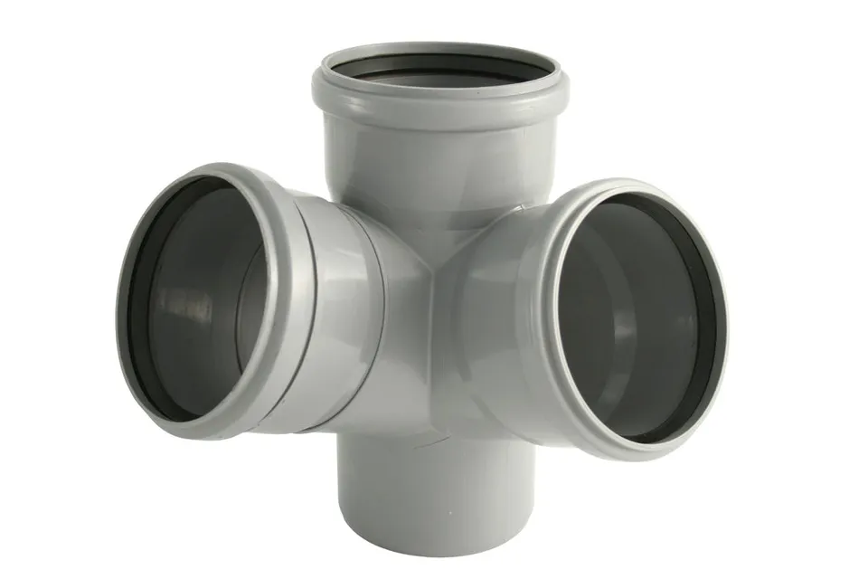 marley-hted-eckabzweig-67-dn-110-110-110-ht-rohr-formteil-f-r-abwasserleitungen- image 1