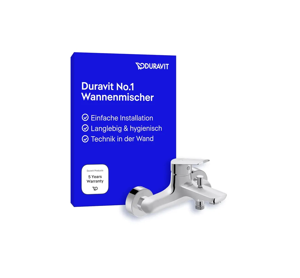 duravit-no-1-wannenarmatur-aufputz-chrom-einhebel-wannenmischer-f-r-2-verbrauche image 1