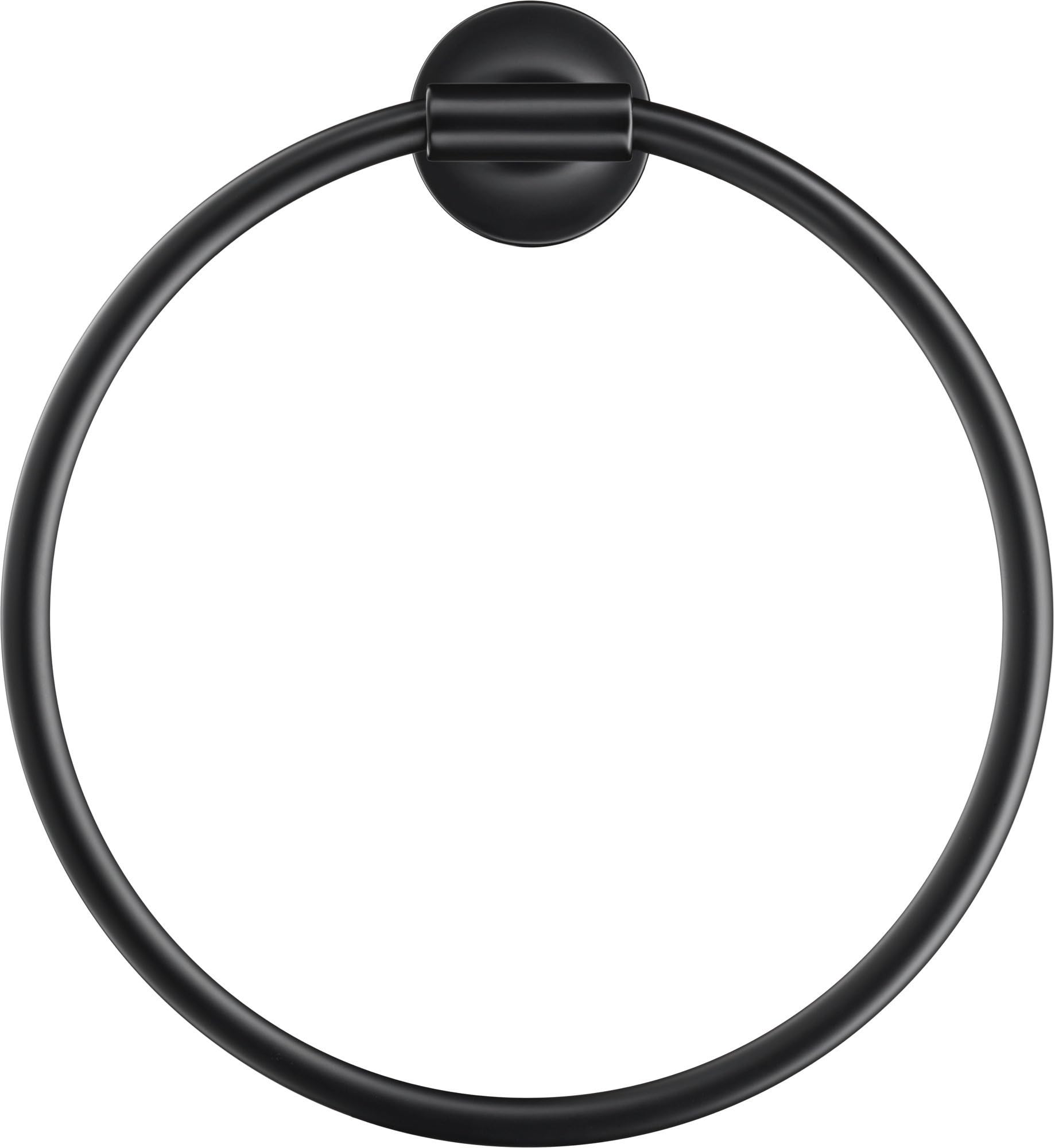 duravit-starck-t-handtuchring-wandmontage-schwarz-matt-21-cm-180-schwenkbar image 1