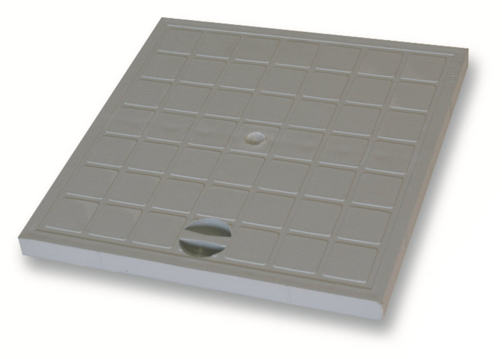 marley-begehbare-abdeckung-f-r-ablaufschacht-pvc-grau-ral-7035 image 1
