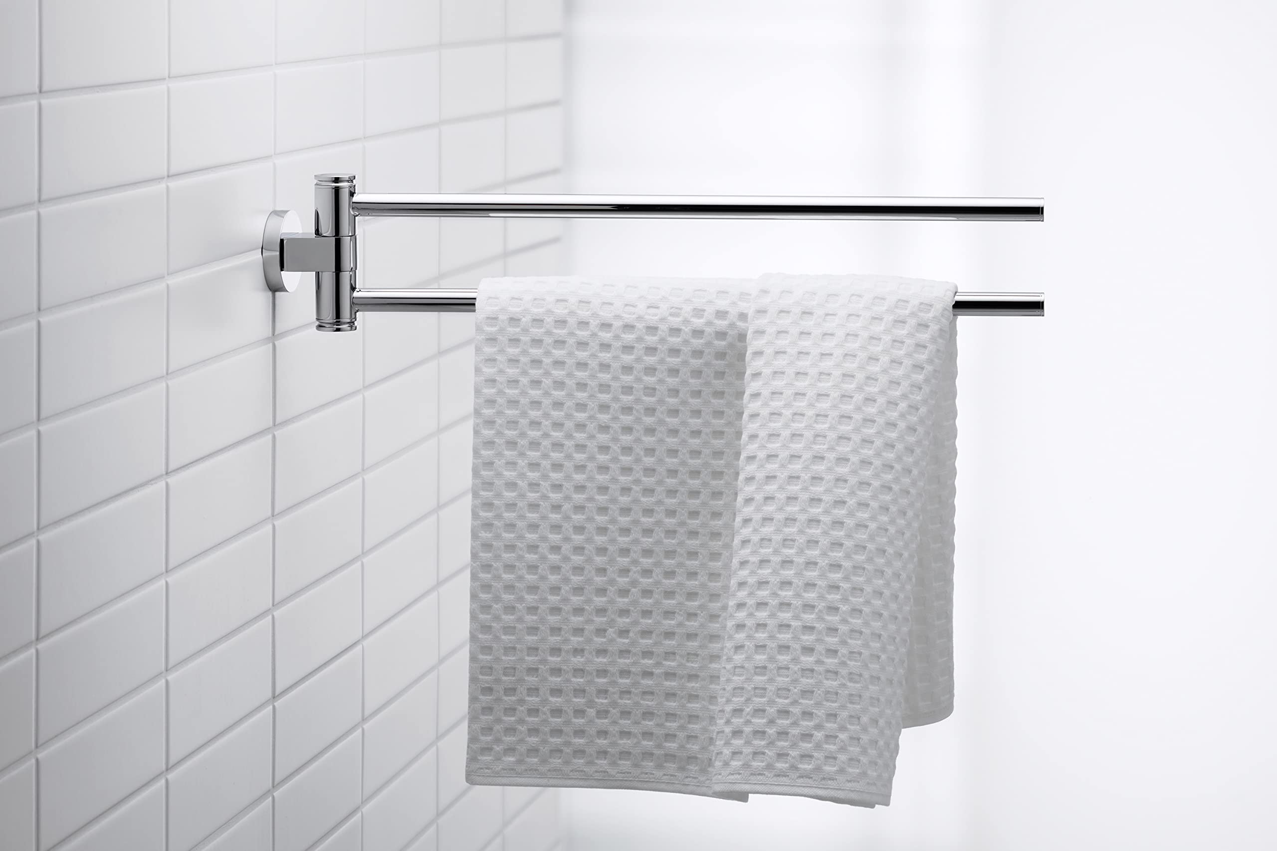 duravit-d-code-handtuchhalter-zweiarmig-schwenkbar-40-cm-chrom image 2