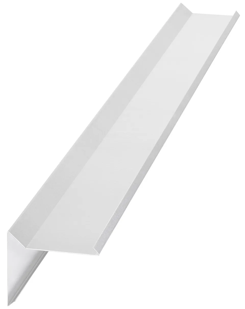 marley-ortblech-mit-wasserfalz-45-alu-natur-80-75-x-1000-mm-oder-80-80-x-2000-mm image 1