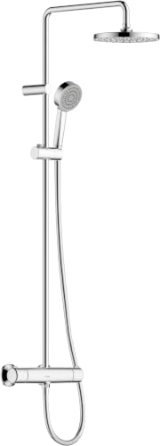 hansa-hansabasic-regenbrause-duschsystem-55350110-kopf-handbrause-chrom image 6