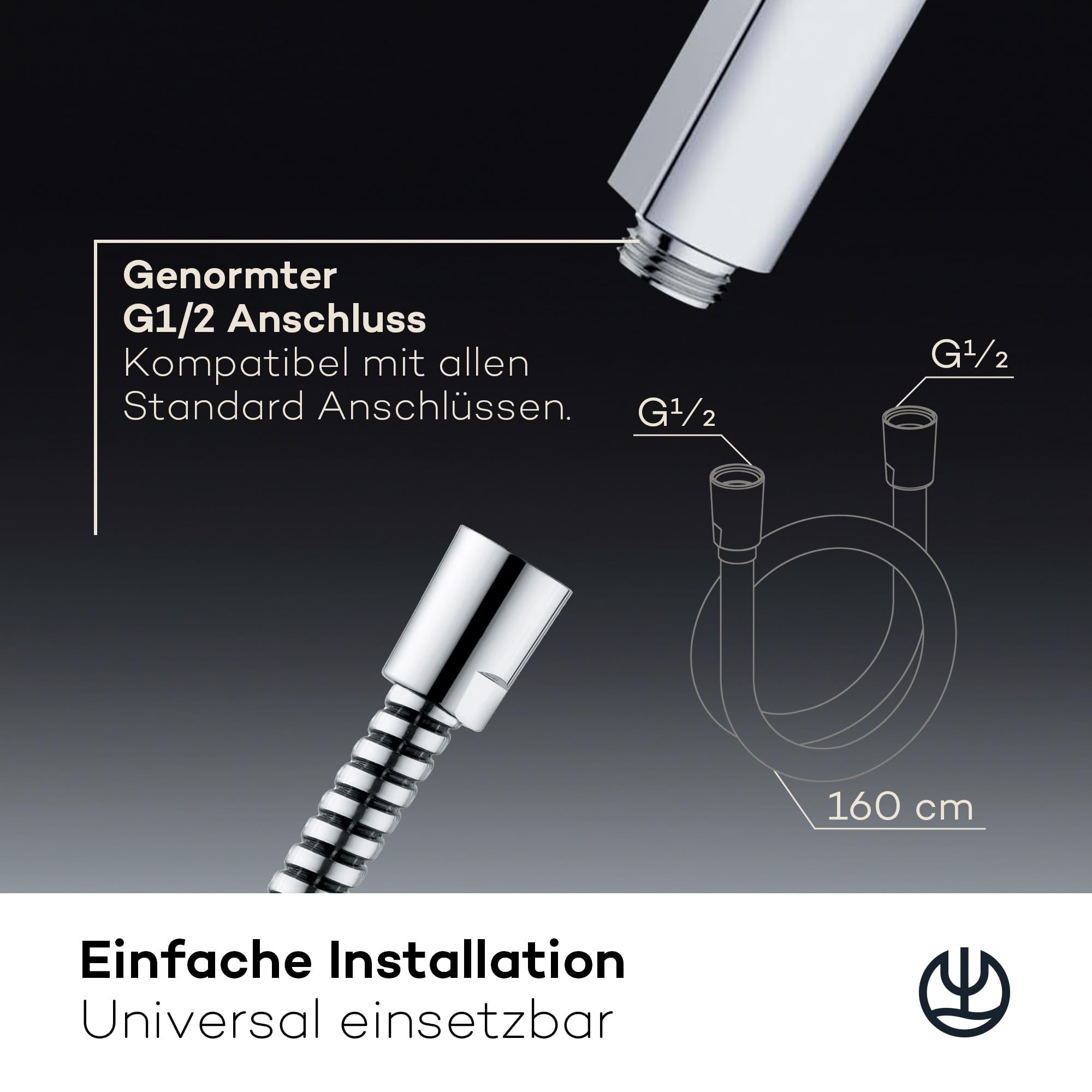 kludi-x1-universal-duschschlauch-1-60-m-kunststoff-metalleffekt-g1-2 image 7