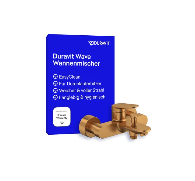 duravit-wave-wannenarmatur-aufputz-f-r-2-verbraucher-bronze-geb-rstet image 1