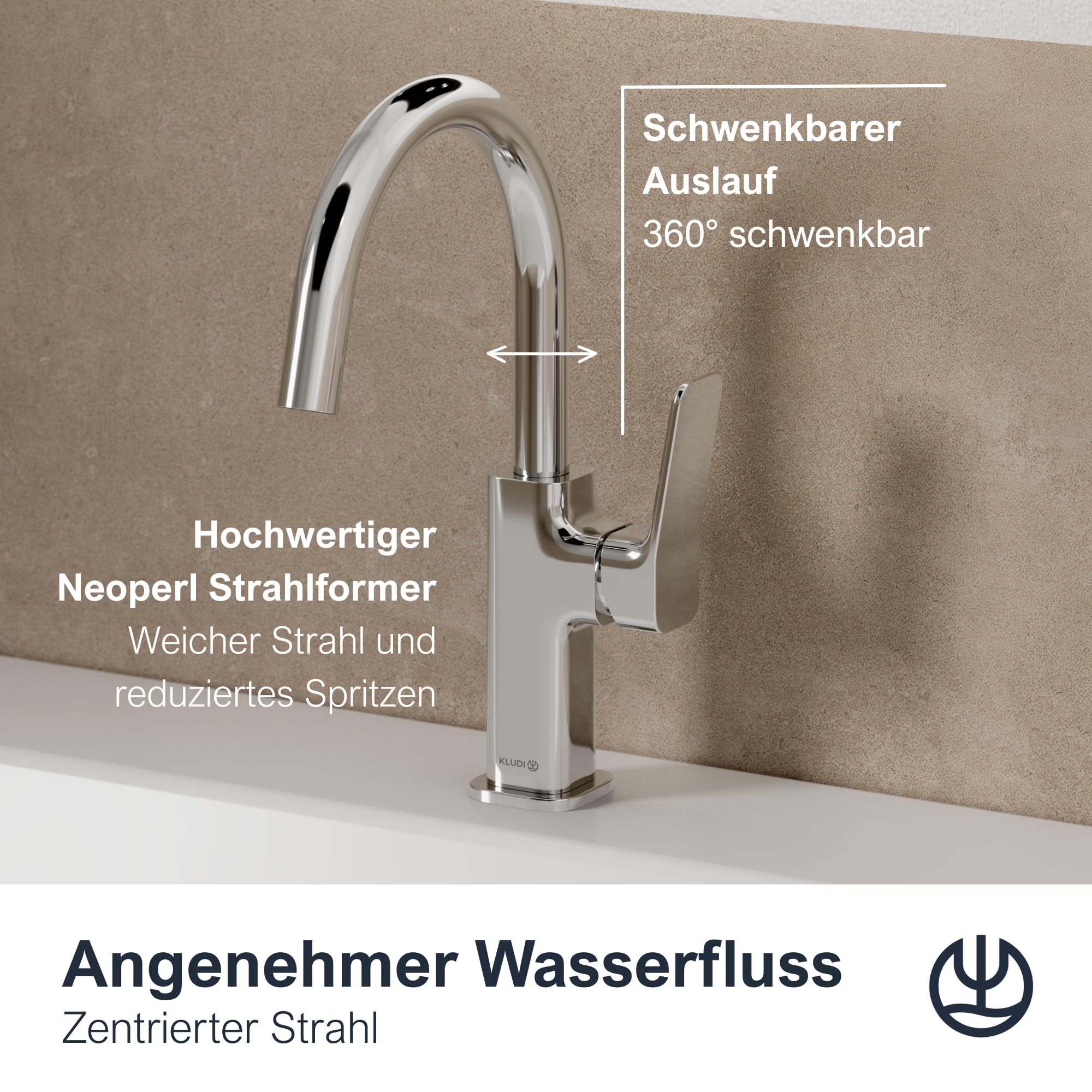 kludi-x3-waschtischarmatur-gr-e-l-auslauf-180-mm-360-schwenkbar-chrom image 2