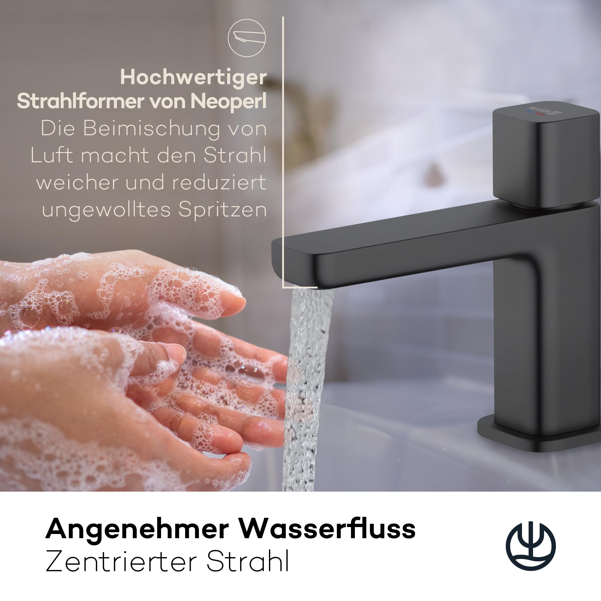 kludi-x3-waschtischarmatur-kaltwasser-80-mm-schwarz-matt image 3
