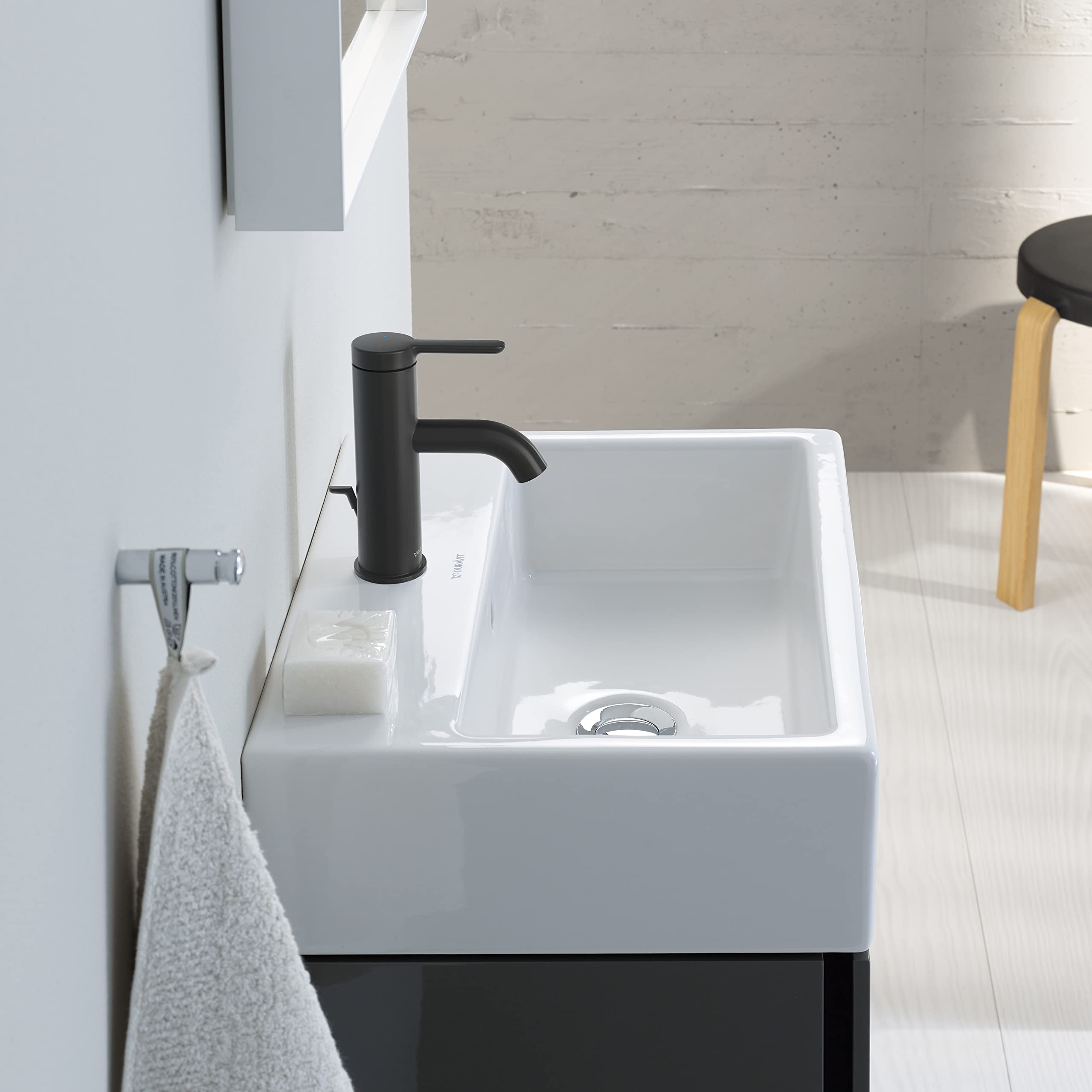 duravit-c-1-waschtischarmatur-gr-e-s-schwarz-matt-einhebelmischer-auslaufh-he-66 image 2