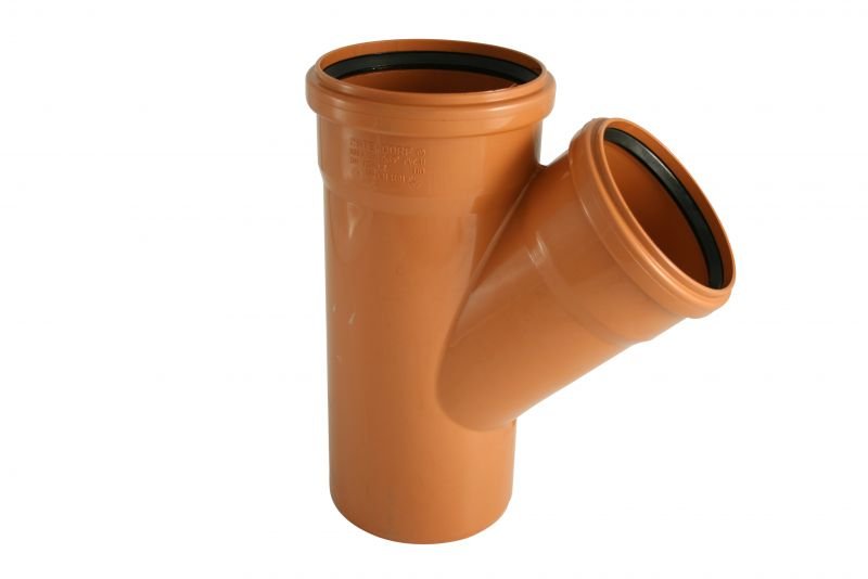 marley-kgea-einfach-abzweig-45-steckabzweig-f-r-kg-rohre-dn-110-110 image 2